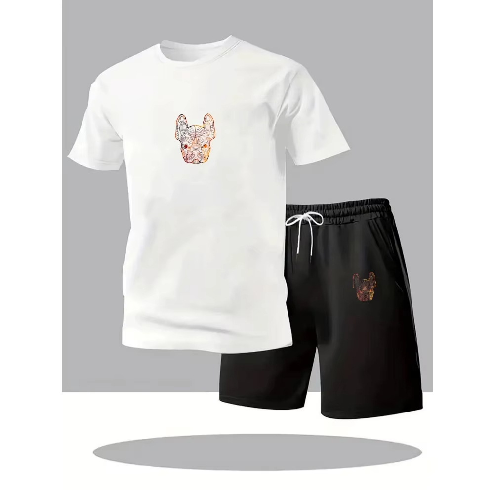 Street Fashion Style - Men's Fashion Street Short Sleeve Set