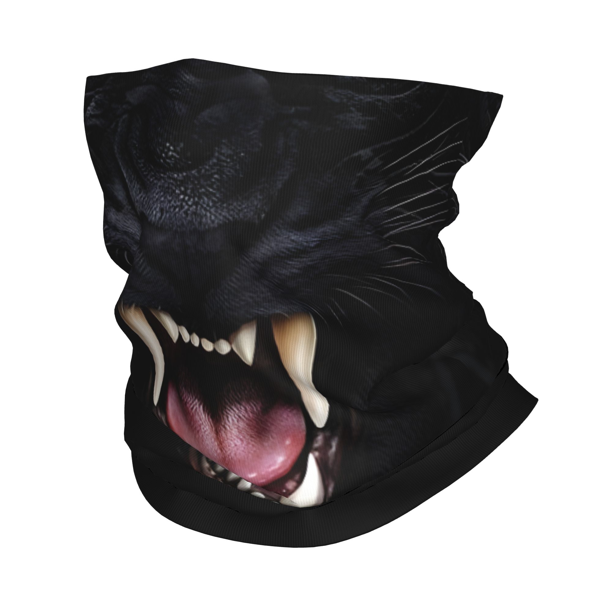 Balaclava Face Mask - Custom Black Panther Animal Head Rock