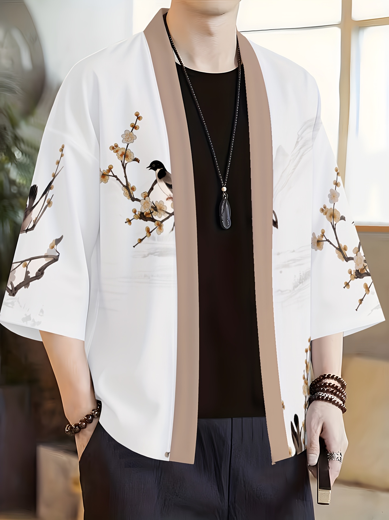 Street Fashion Style - 2026 Summer New Men's Kimono 3D