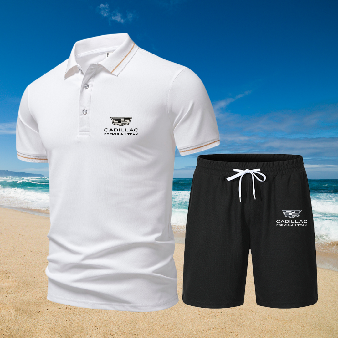 Street Fashion Outfit For Men - 2026 New Fashion Cadillac Printed Short