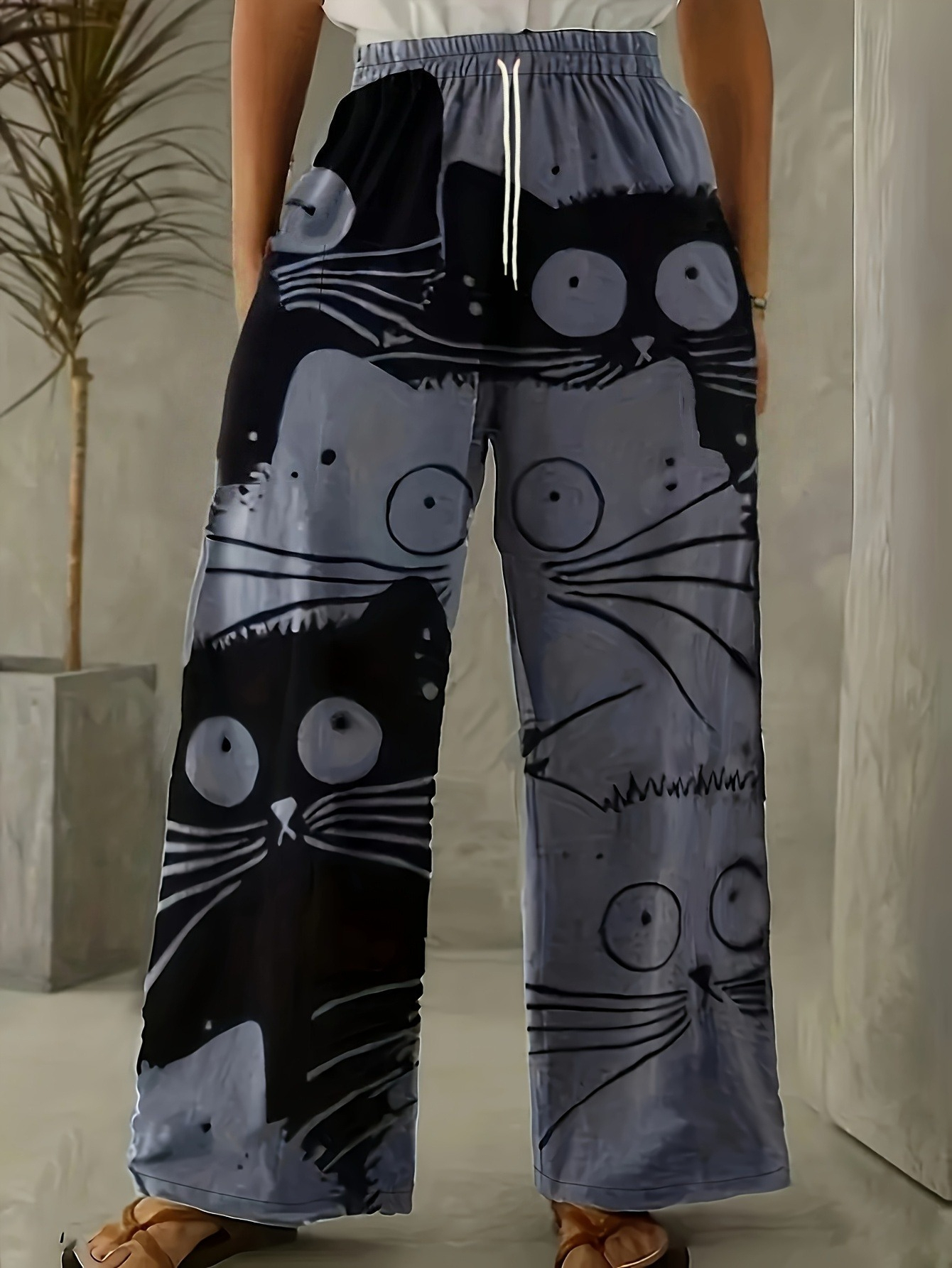 Fashion Street Cat - 2026 New Blue Cartoon Cat 3D