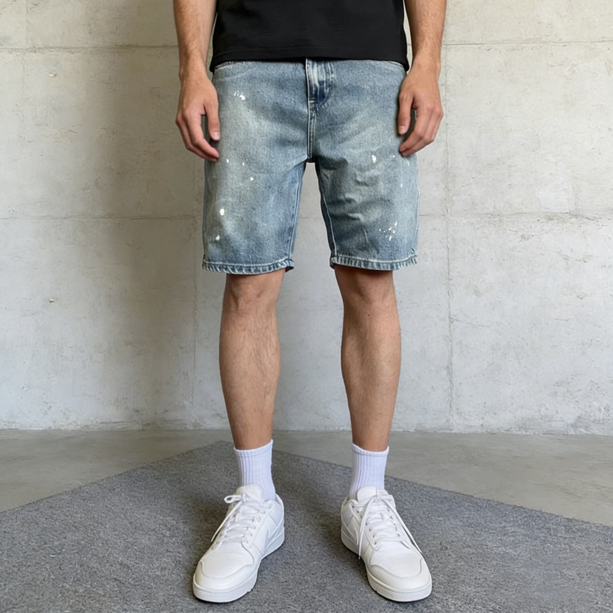Men's Summer American High Str - Street Fashion Hot ulasan dan harga