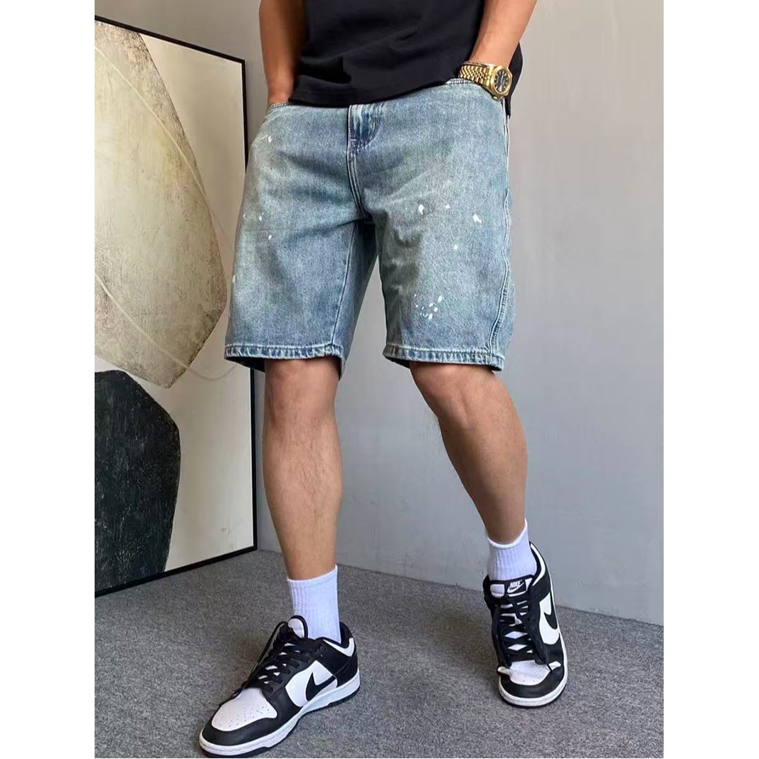 Men's Summer American High Str - Street Fashion Hot ulasan dan harga