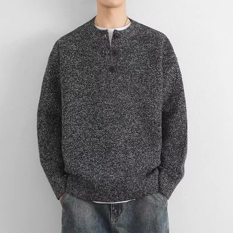 Fur Collar Pullovers Anime Rab - Street Fashion Milan ulasan dan harga
