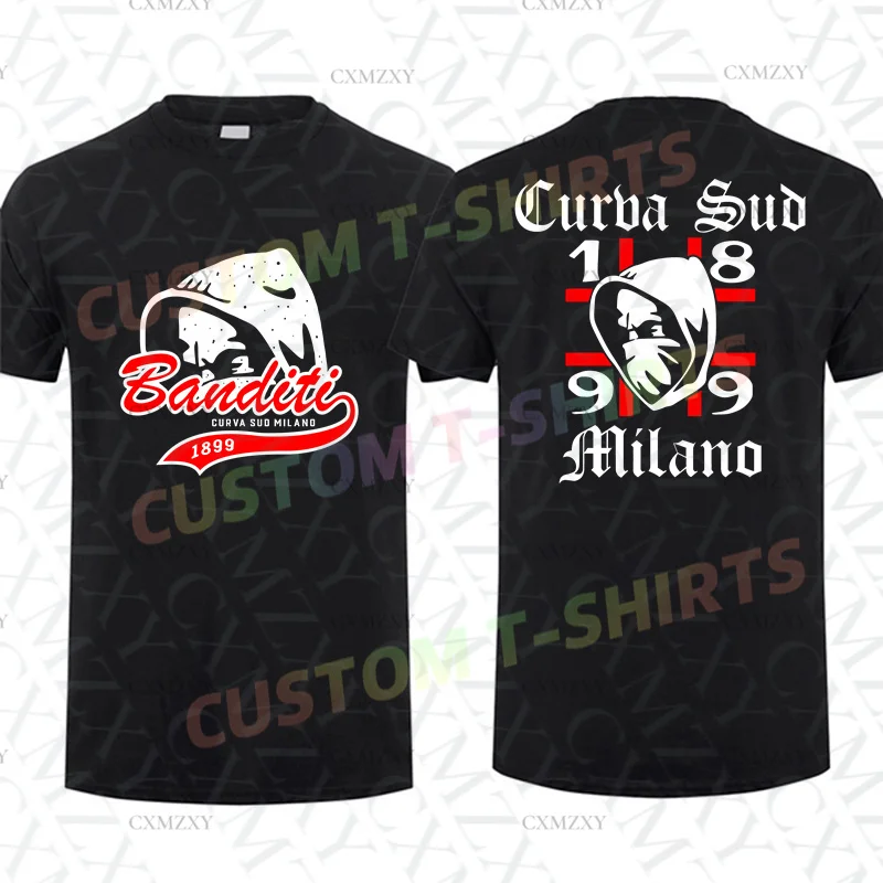 Men T Shirt Casual Milan Curva - Street Fashion Milan ulasan dan harga