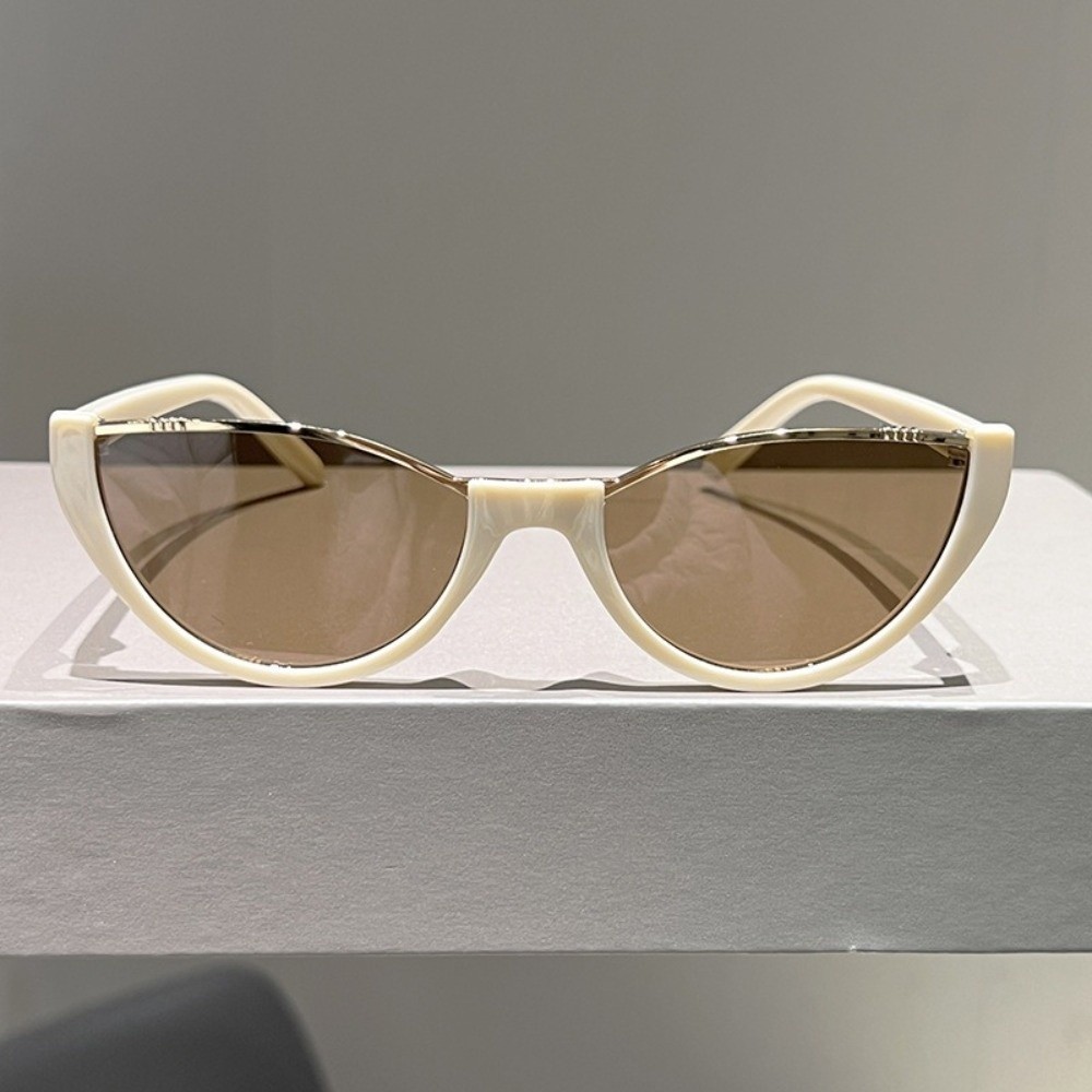 Fashion Half-frame Cat Eye Sun - Fashion Street Cat ulasan dan harga