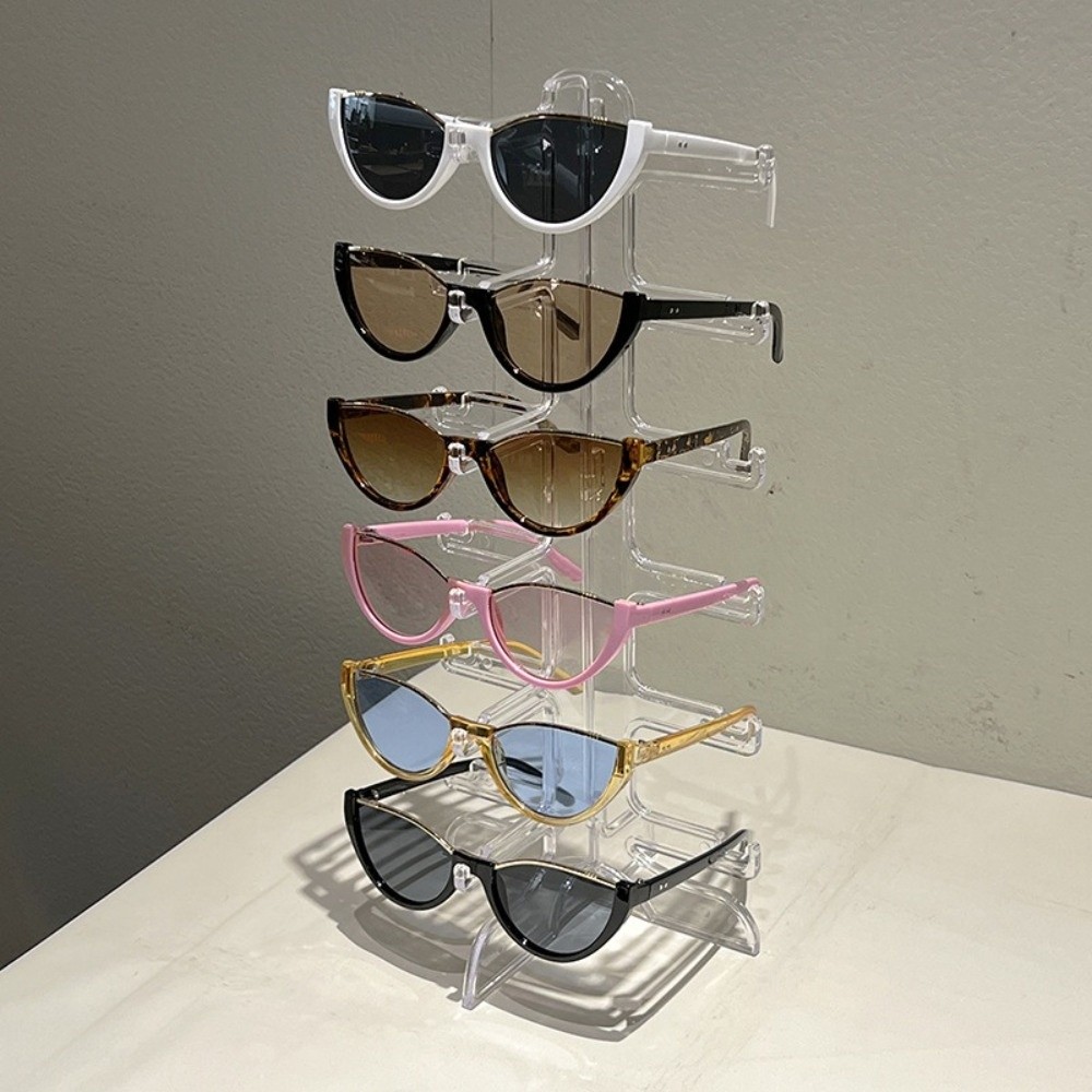 Fashion Half-frame Cat Eye Sun - Fashion Street Cat ulasan dan harga