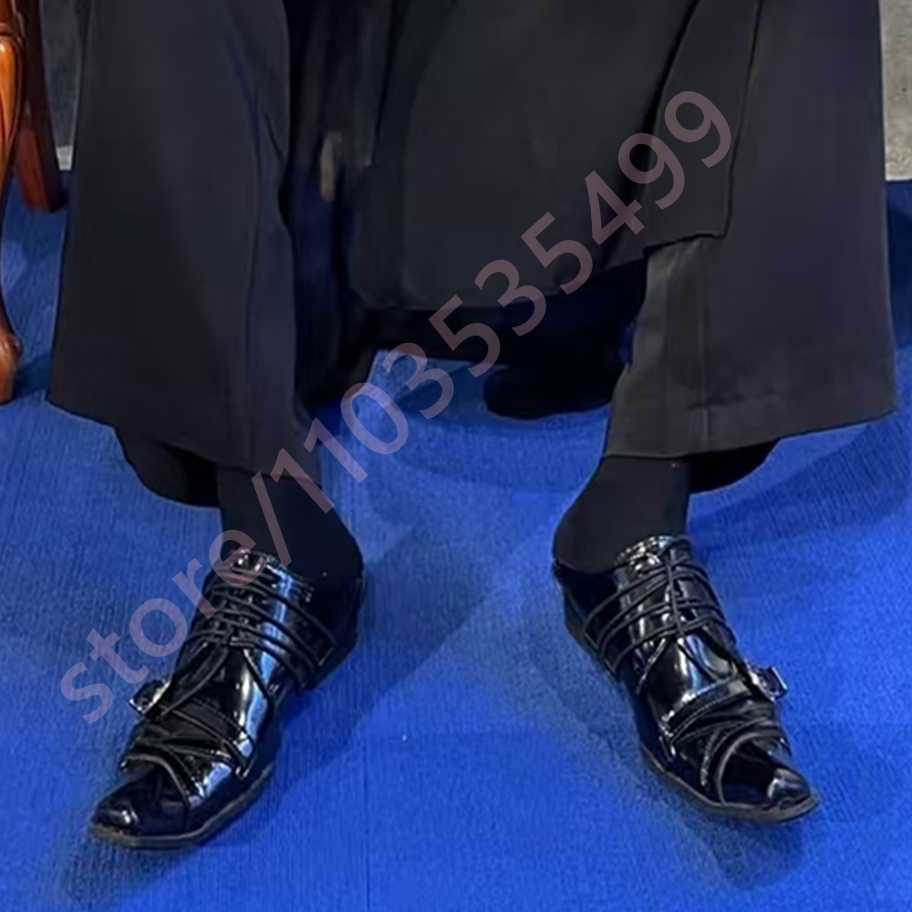 Black Pointed Toe Women's Thic - Street Fashion Men 2025 ulasan dan harga