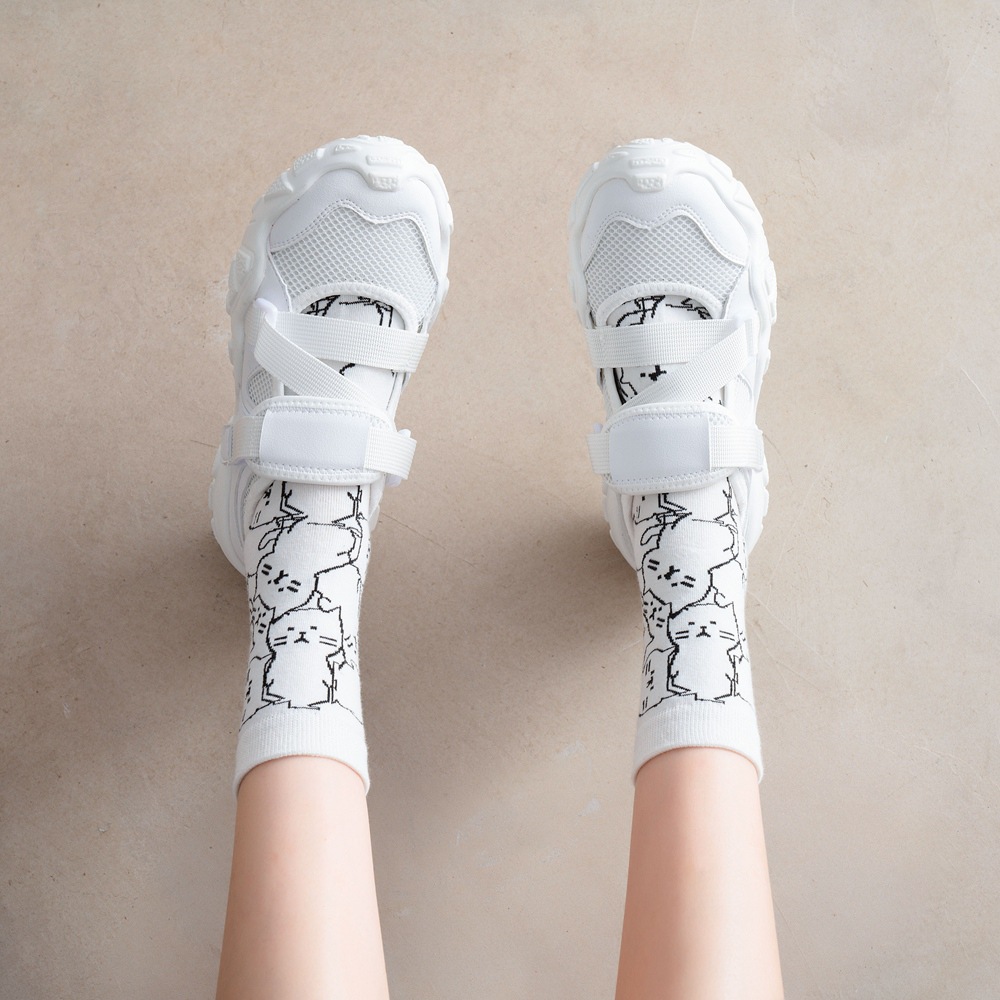 New Product Printing Funny Cut - Fashion Street Cat ulasan dan harga