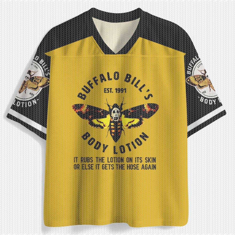 V Neck Yellow Black Mesh Jerse - Street Fashion Jersey ulasan dan harga