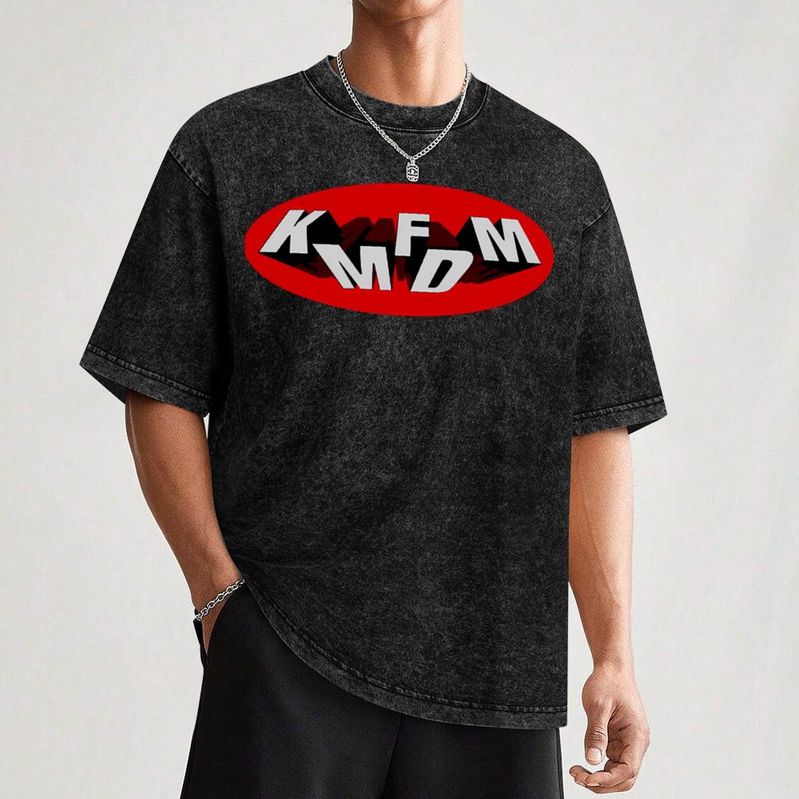 Kmfdm Rock Band Germany T-Shir - Street Fashion Germany ulasan dan harga