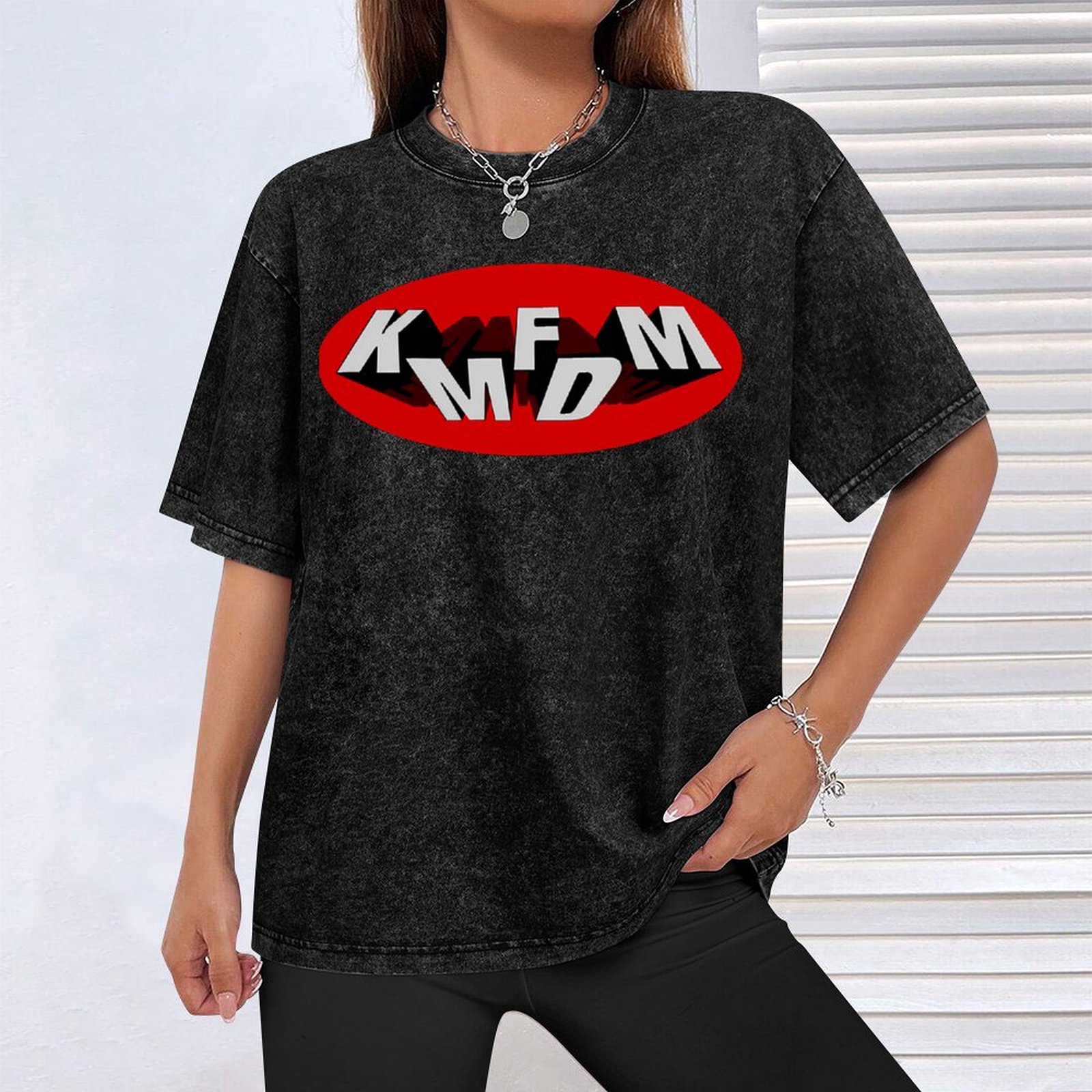 Kmfdm Rock Band Germany T-Shir - Street Fashion Germany ulasan dan harga