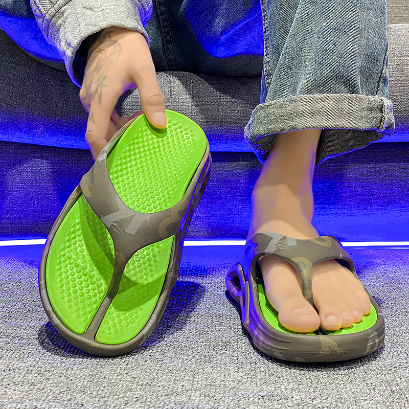 2025 New Soft EVA Men Slippers - Street Fashion Men 2025 ulasan dan harga