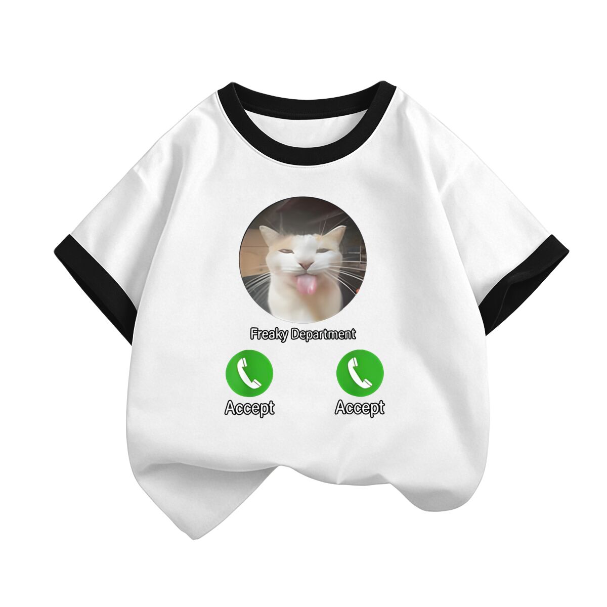 Cat Meme T-Shirt for Boy Girl  - Fashion Street Cat ulasan dan harga