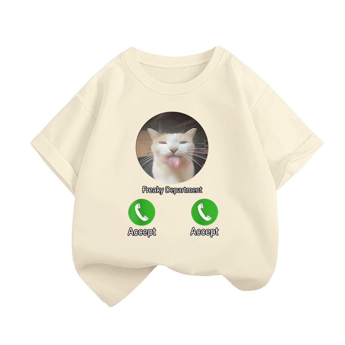 Cat Meme T-Shirt for Boy Girl  - Fashion Street Cat ulasan dan harga
