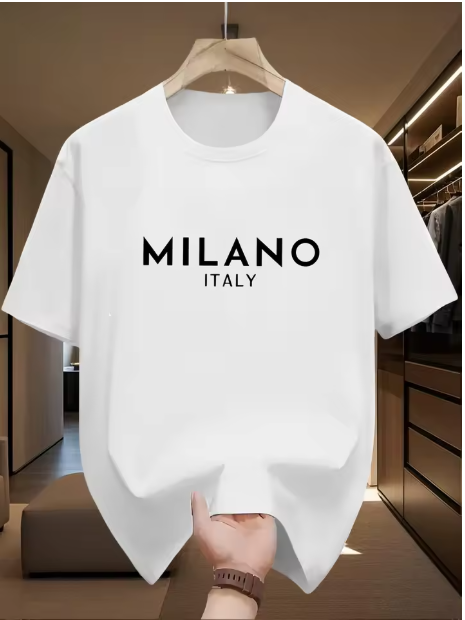 Men's Pure Cotton Fashionable  - Street Fashion Milan ulasan dan harga