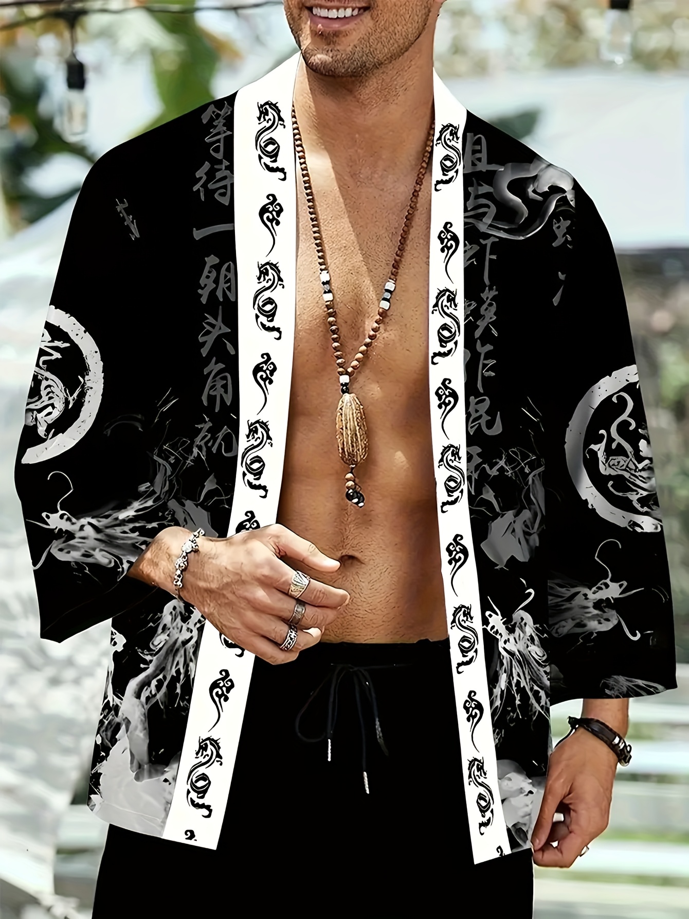 The 2026 summer new men's kimo - Street Fashion Style ulasan dan harga
