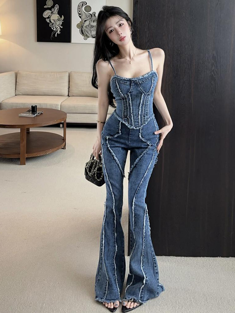 Vintage Denim Slim 2 Piece Out - Street Fashion Outfit For Men ulasan dan harga