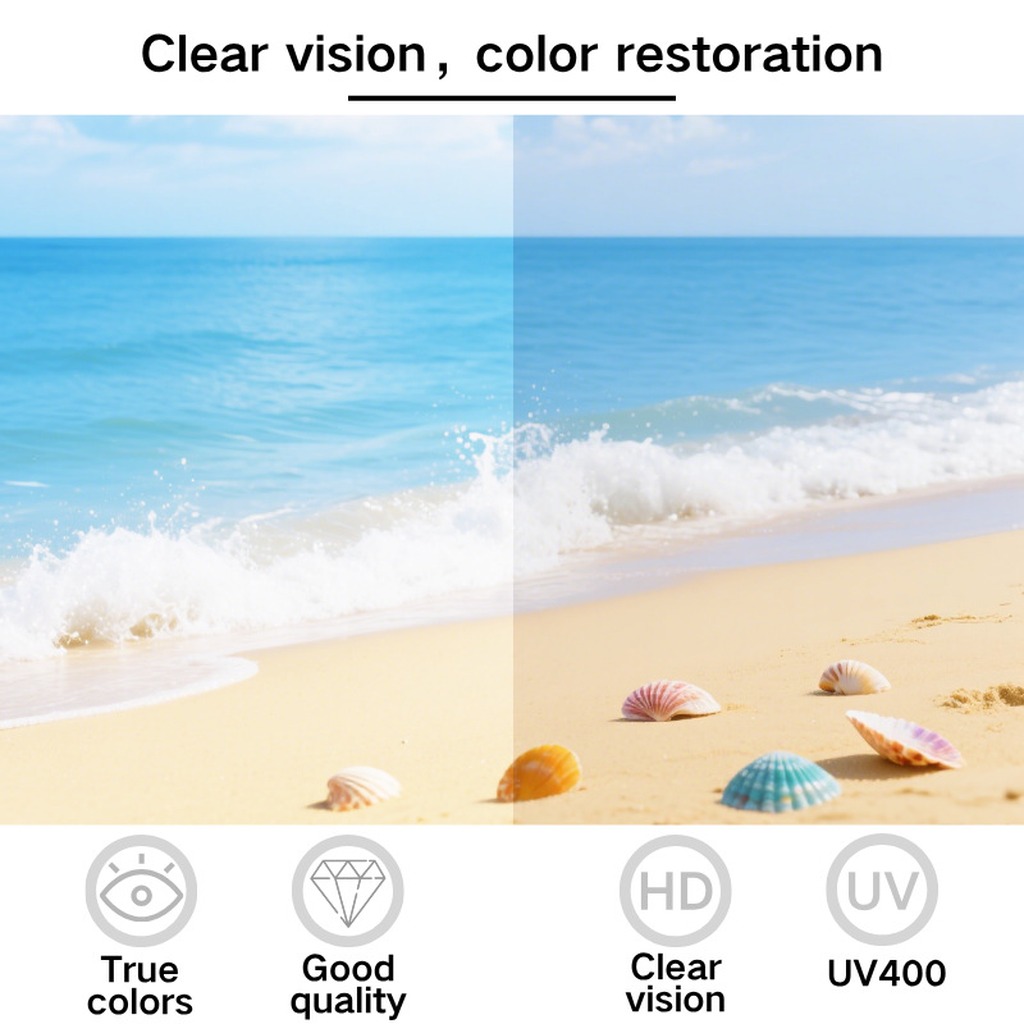 Retro Eye Sunglasses High Defi - Street Fashion Definition ulasan dan harga