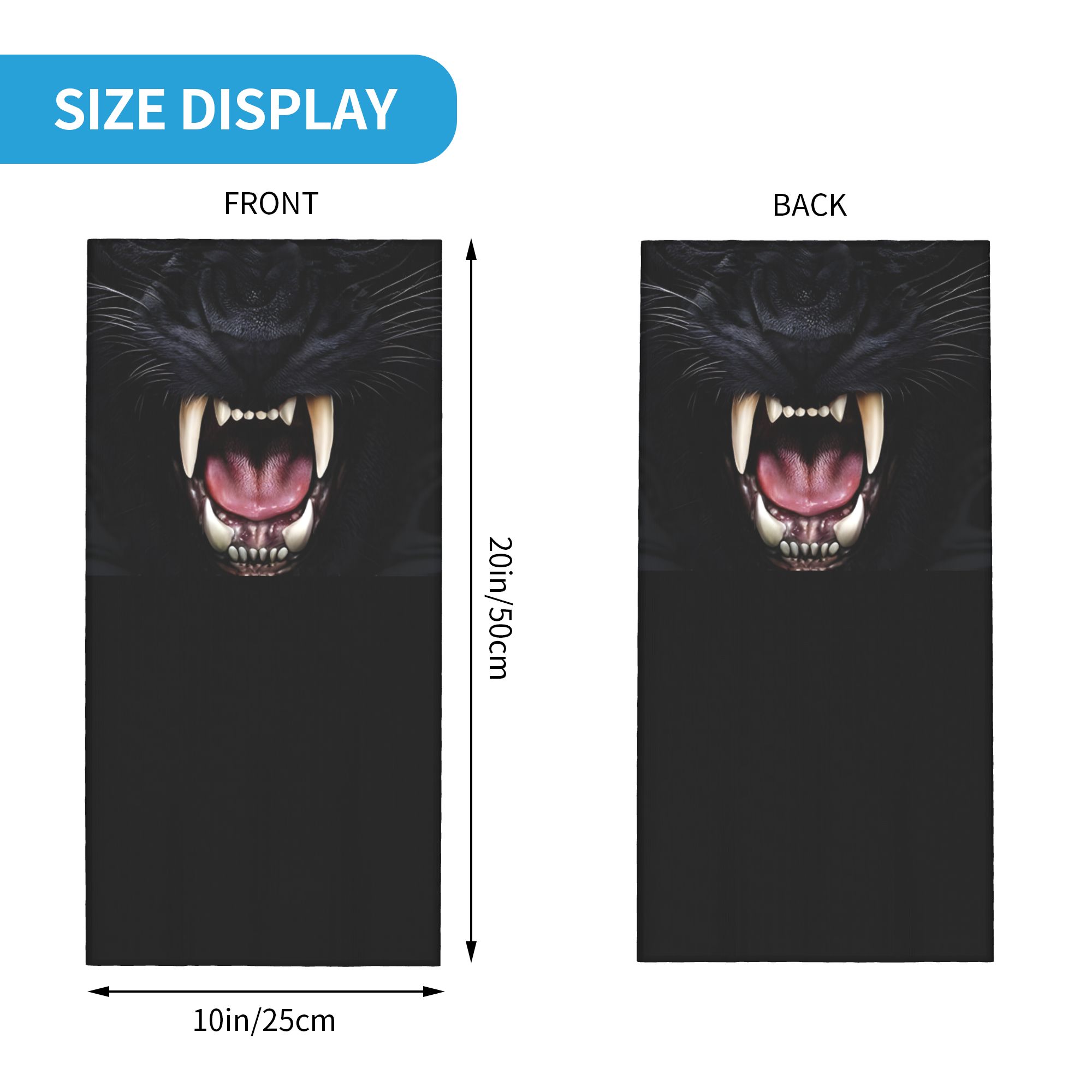 Custom Black Panther Animal He - Balaclava Face Mask ulasan dan harga