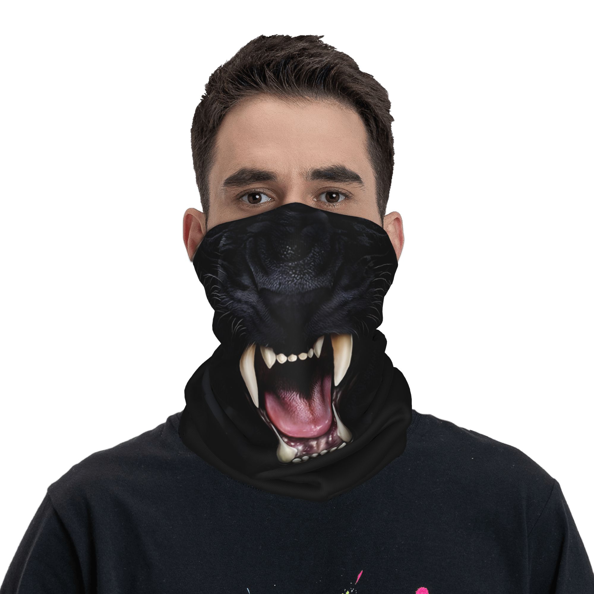 Custom Black Panther Animal He - Balaclava Face Mask ulasan dan harga