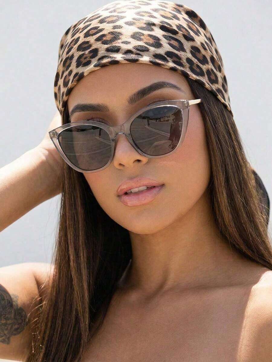 Womens Cat Eye PC Frame Metal  - Fashion Street Cat ulasan dan harga