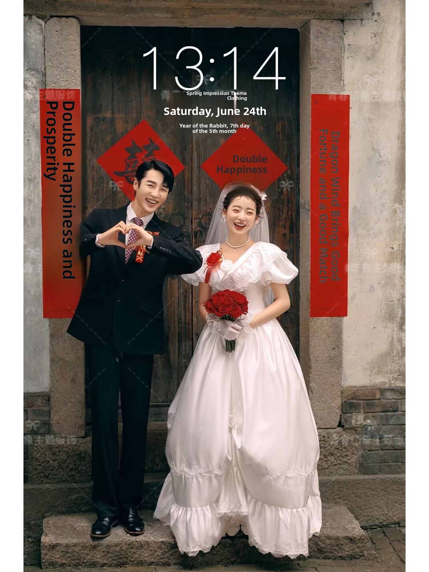 Retro Satin Wedding Dress Stud - Street Fashion Photographers ulasan dan harga