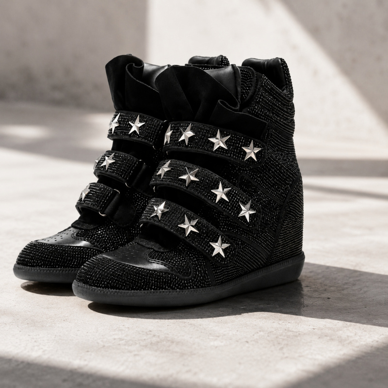 Women’s Rhinestone Ankle Boots - Street Fashion Walk ulasan dan harga