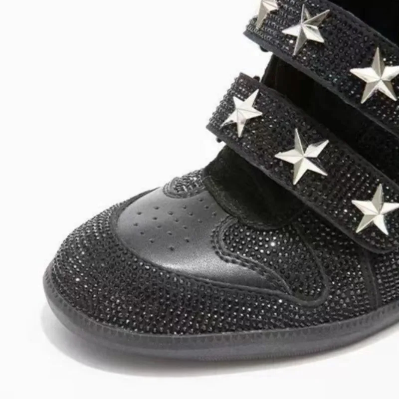 Women’s Rhinestone Ankle Boots - Street Fashion Walk ulasan dan harga