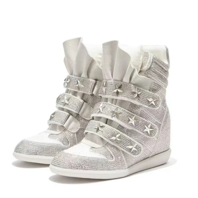 Women’s Rhinestone Ankle Boots - Street Fashion Walk ulasan dan harga
