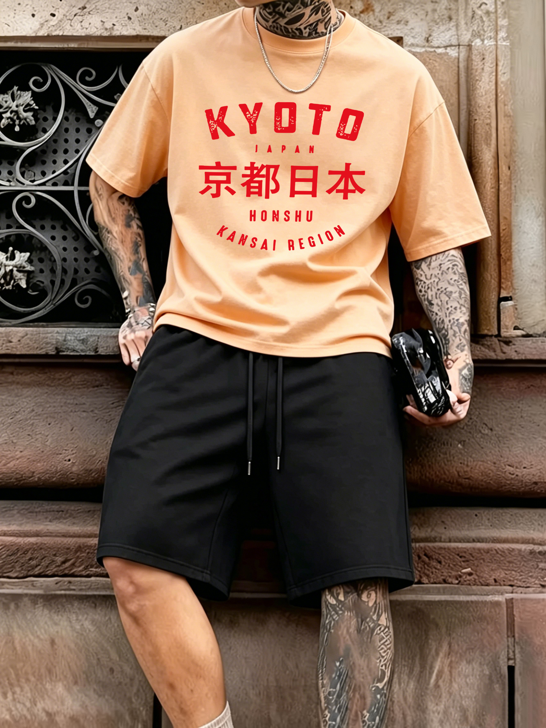 Kyoto Japan Honshu Pattern Cot - Street Fashion Kyoto ulasan dan harga