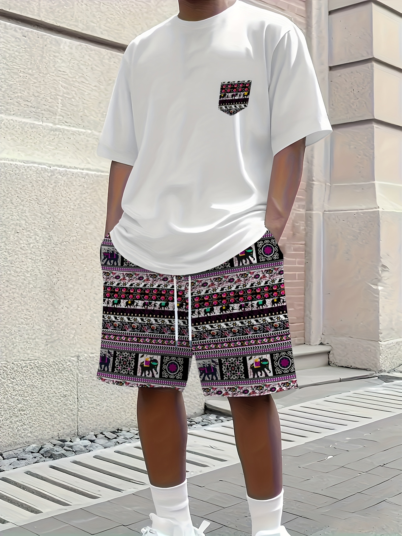 2026 Summer New Men's Short-Sl - Street Fashion Style ulasan dan harga