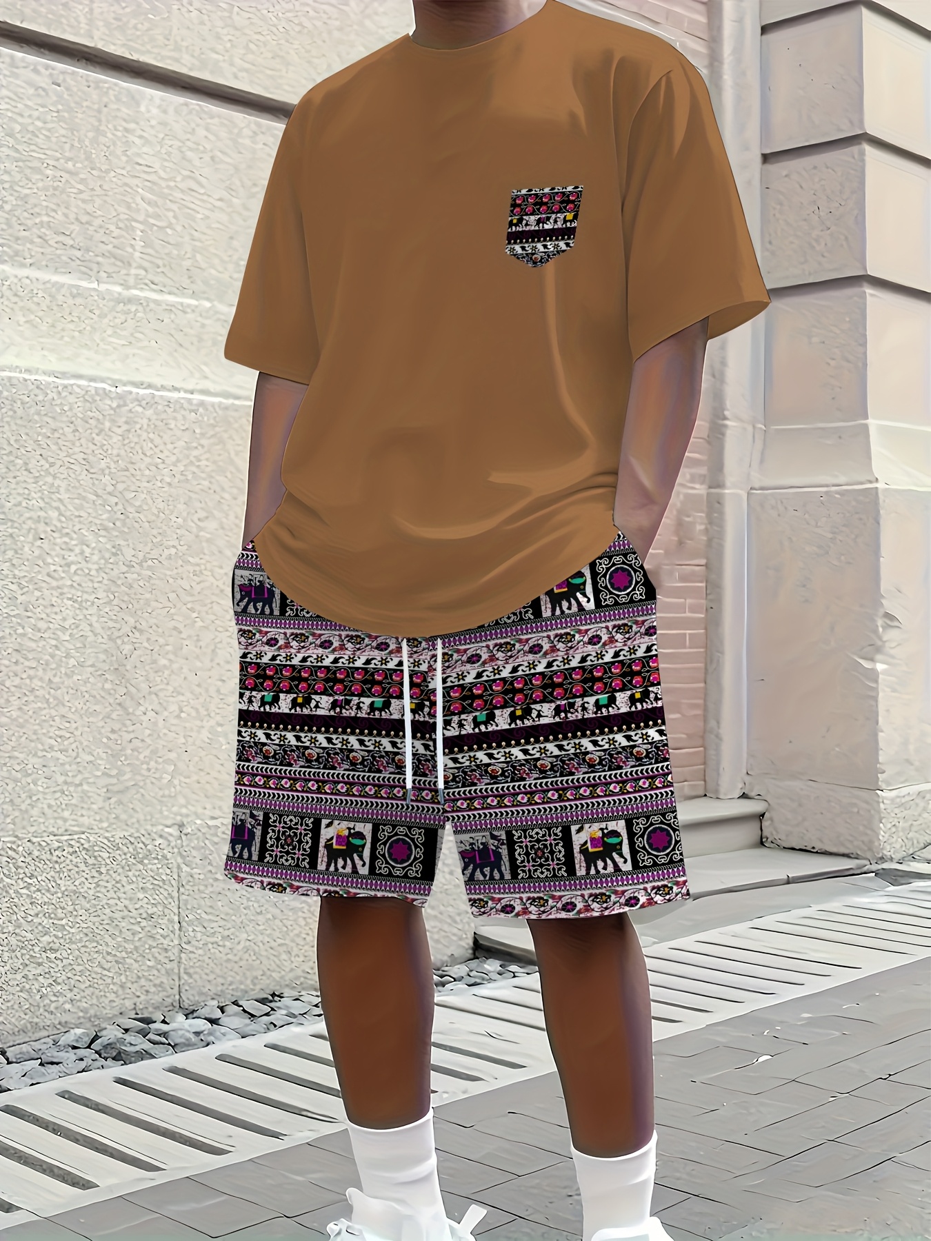 2026 Summer New Men's Short-Sl - Street Fashion Style ulasan dan harga