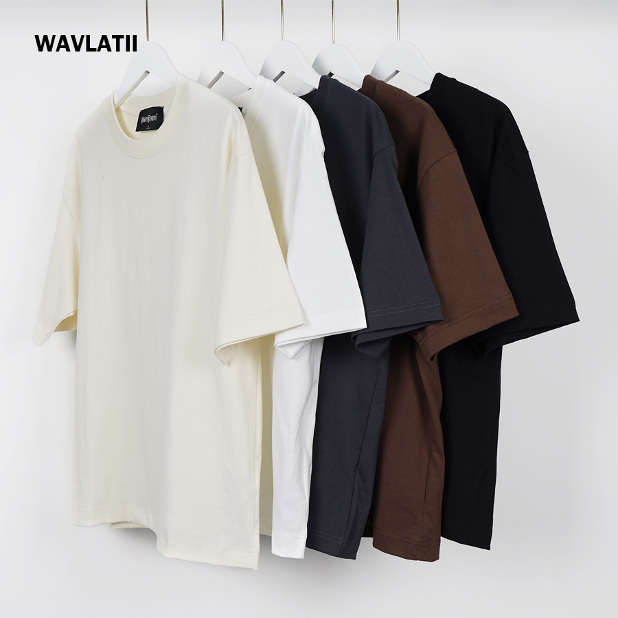 WAVLATII Oversized White Black - Street Fashion Jersey ulasan dan harga