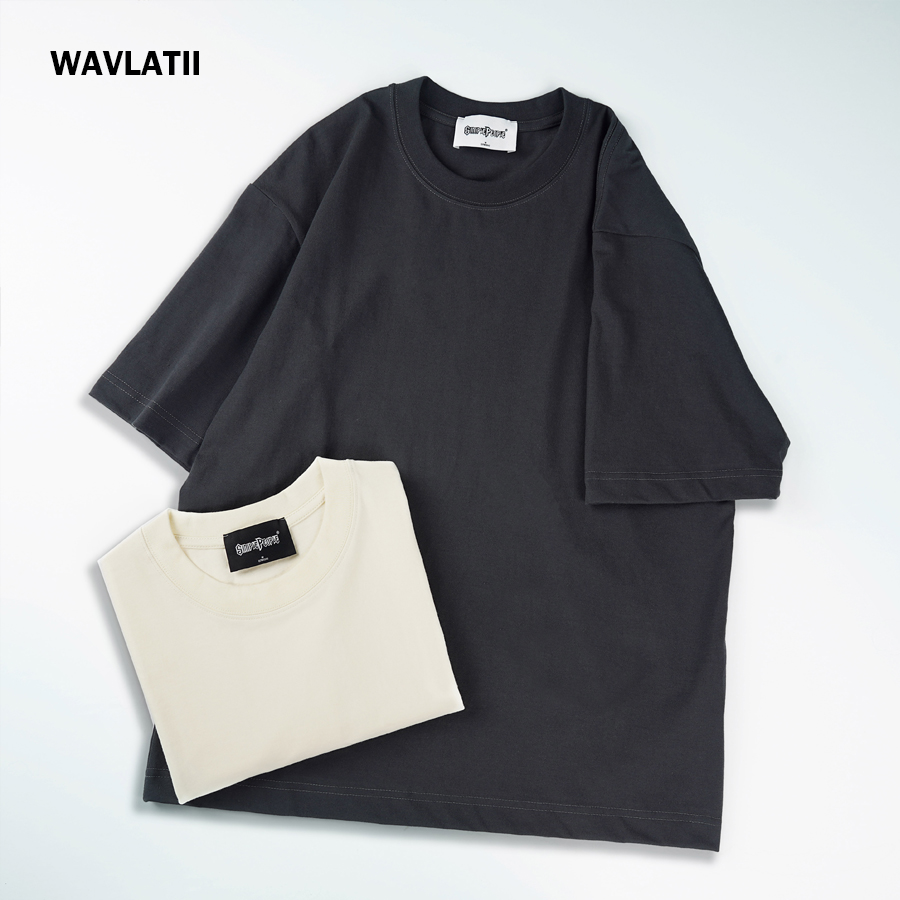 WAVLATII Oversized White Black - Street Fashion Jersey ulasan dan harga