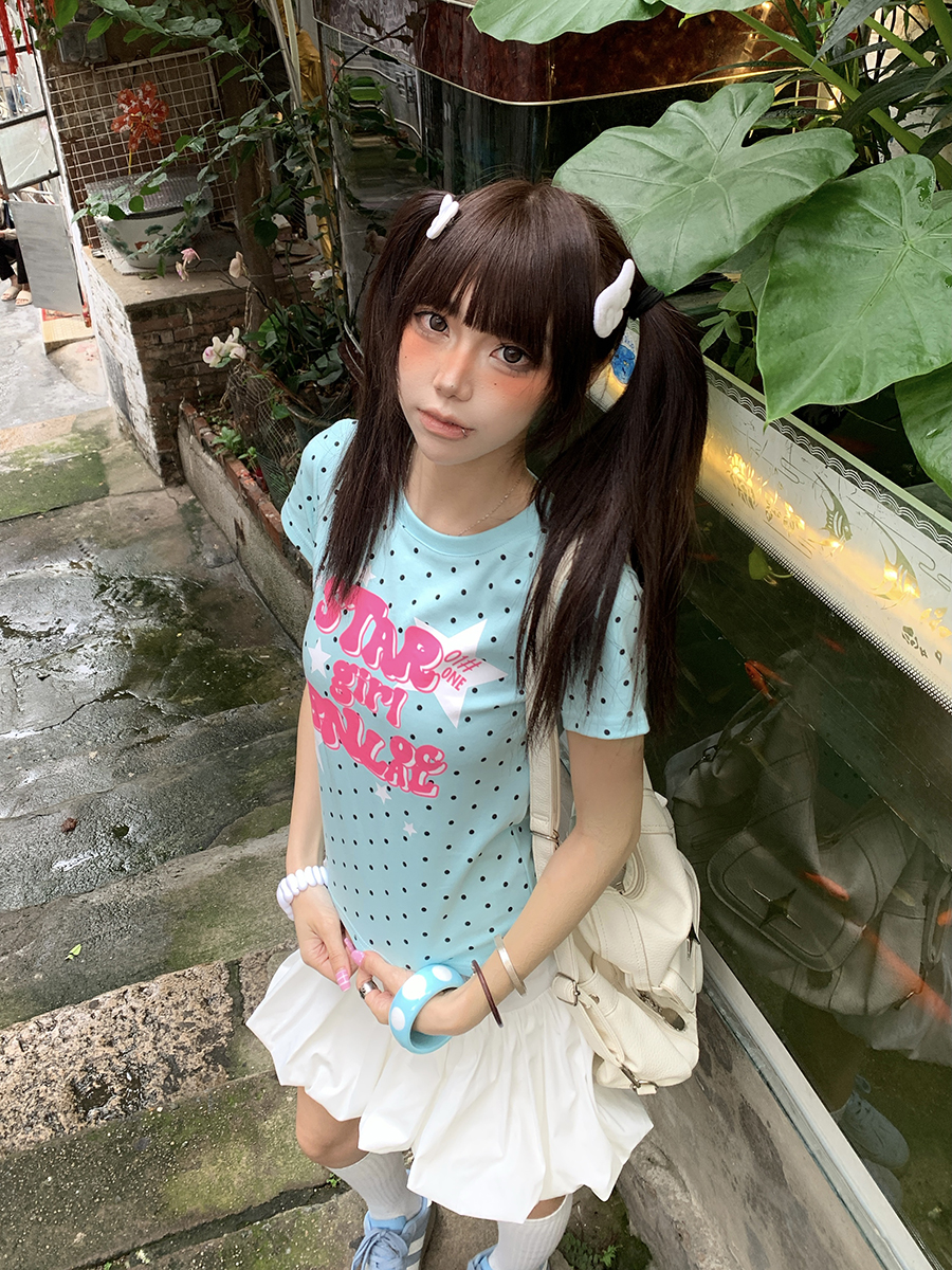 Summer Short Sleeve T-Shirt Wo - Street Fashion Korean Girl ulasan dan harga