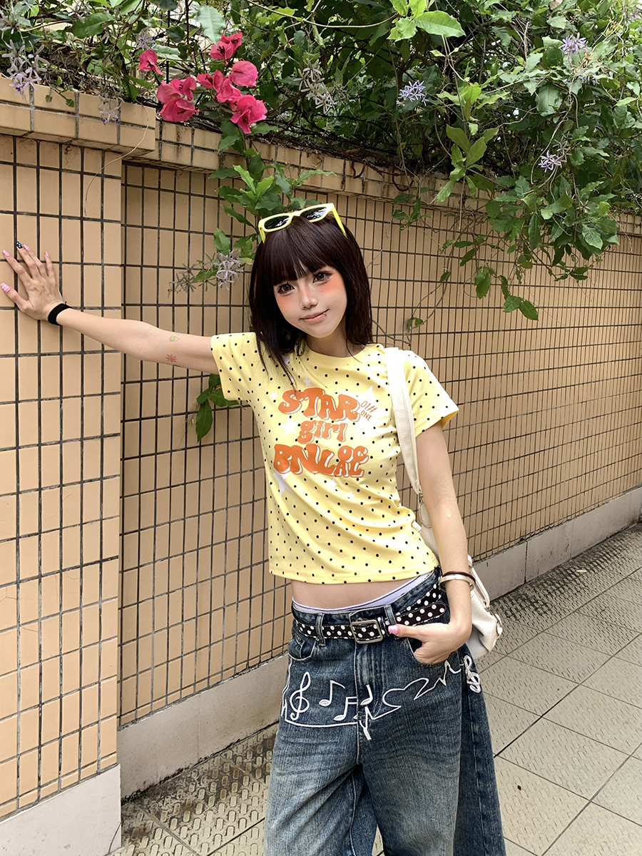 Summer Short Sleeve T-Shirt Wo - Street Fashion Korean Girl ulasan dan harga
