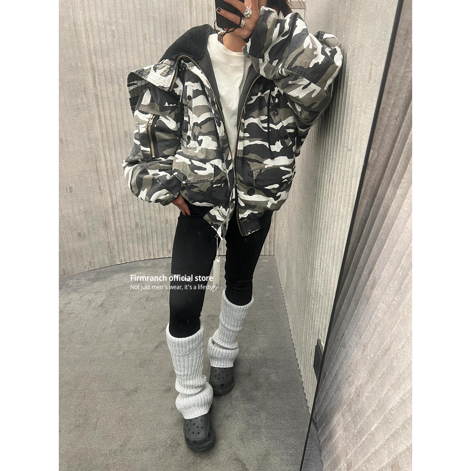 Firmranch Korean Fashion Snow  - Street Fashion Outfit For Men ulasan dan harga