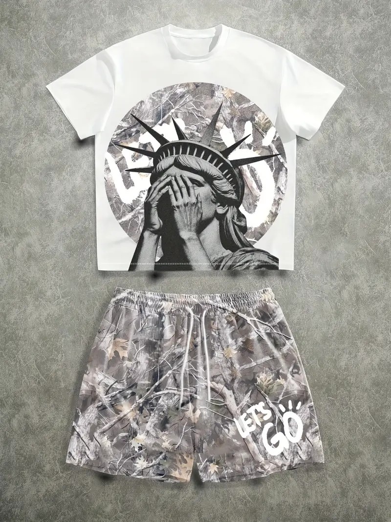 The 2026 Summer New men's Set  - Street Fashion Style ulasan dan harga