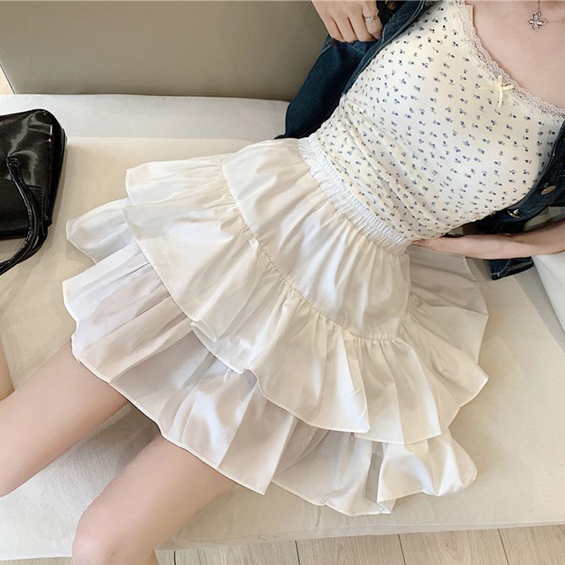 Summer Lady Ins Fashion White  - Street Fashion Korean Girl ulasan dan harga