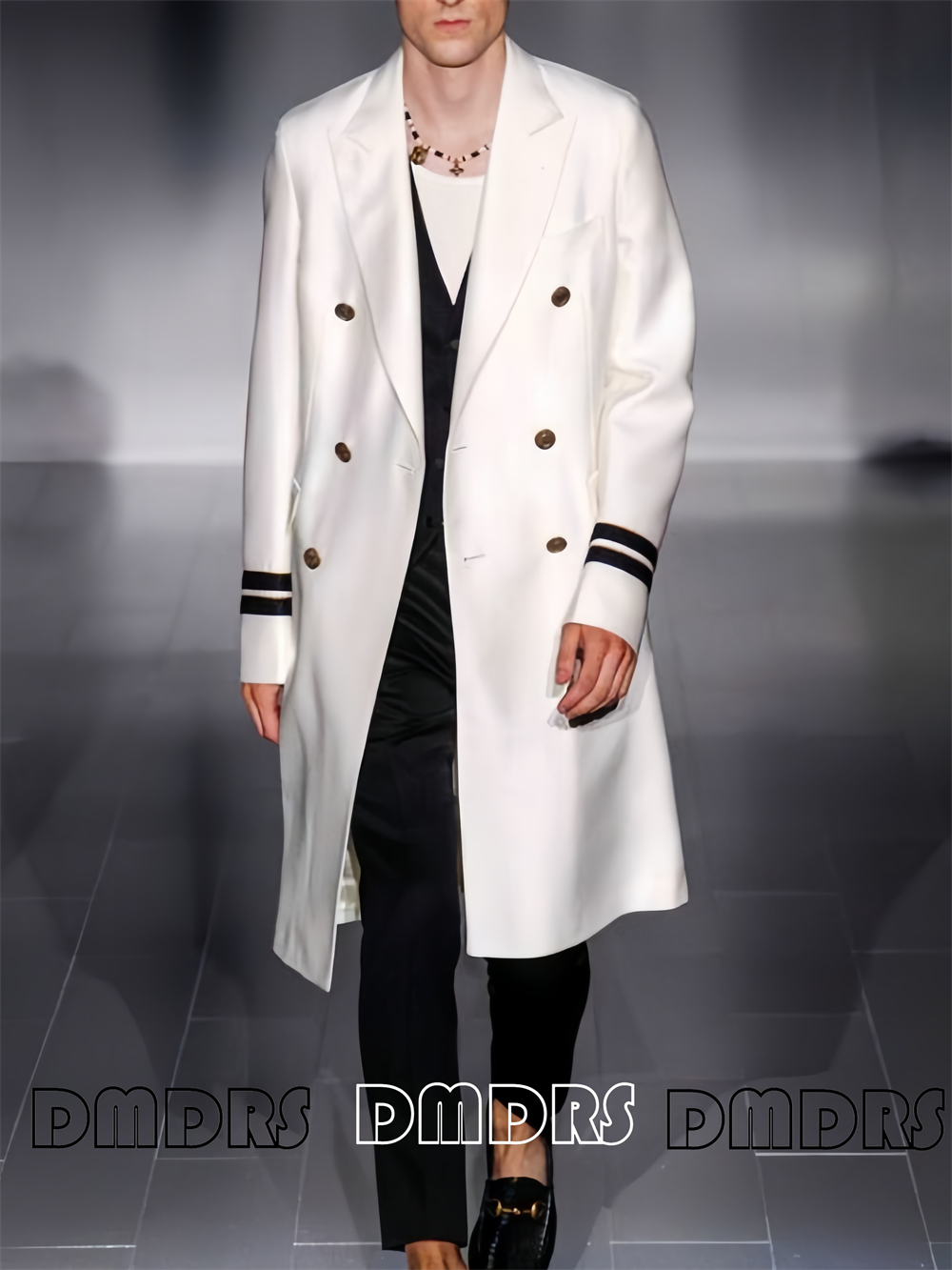 Fashion Long Suit Coat for Men - Street Fashion Outfit For Men ulasan dan harga