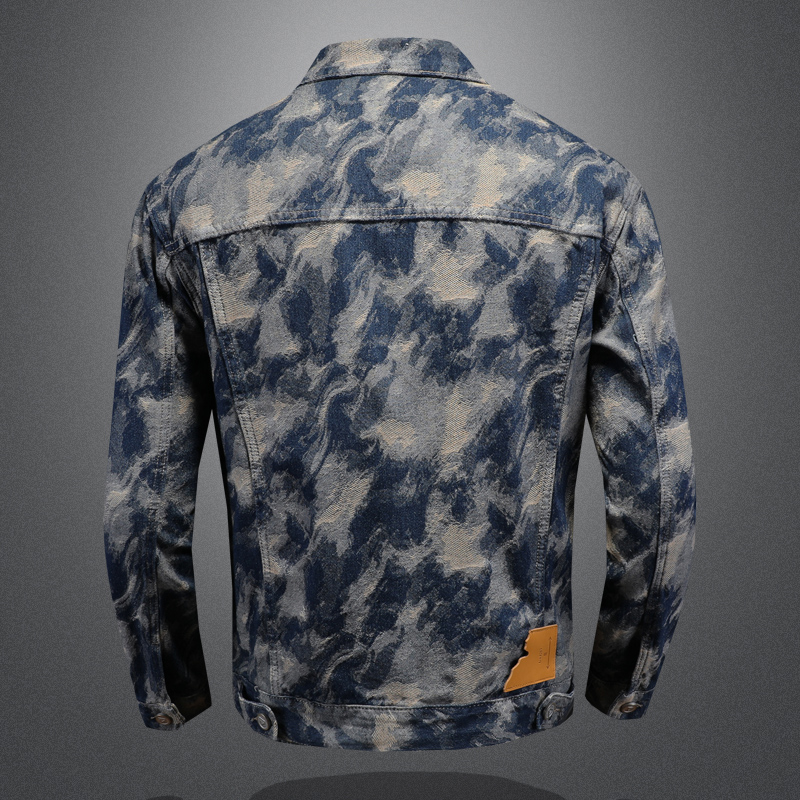 2025 Spring Vintage Denim Jack - Street Fashion Men 2025 ulasan dan harga