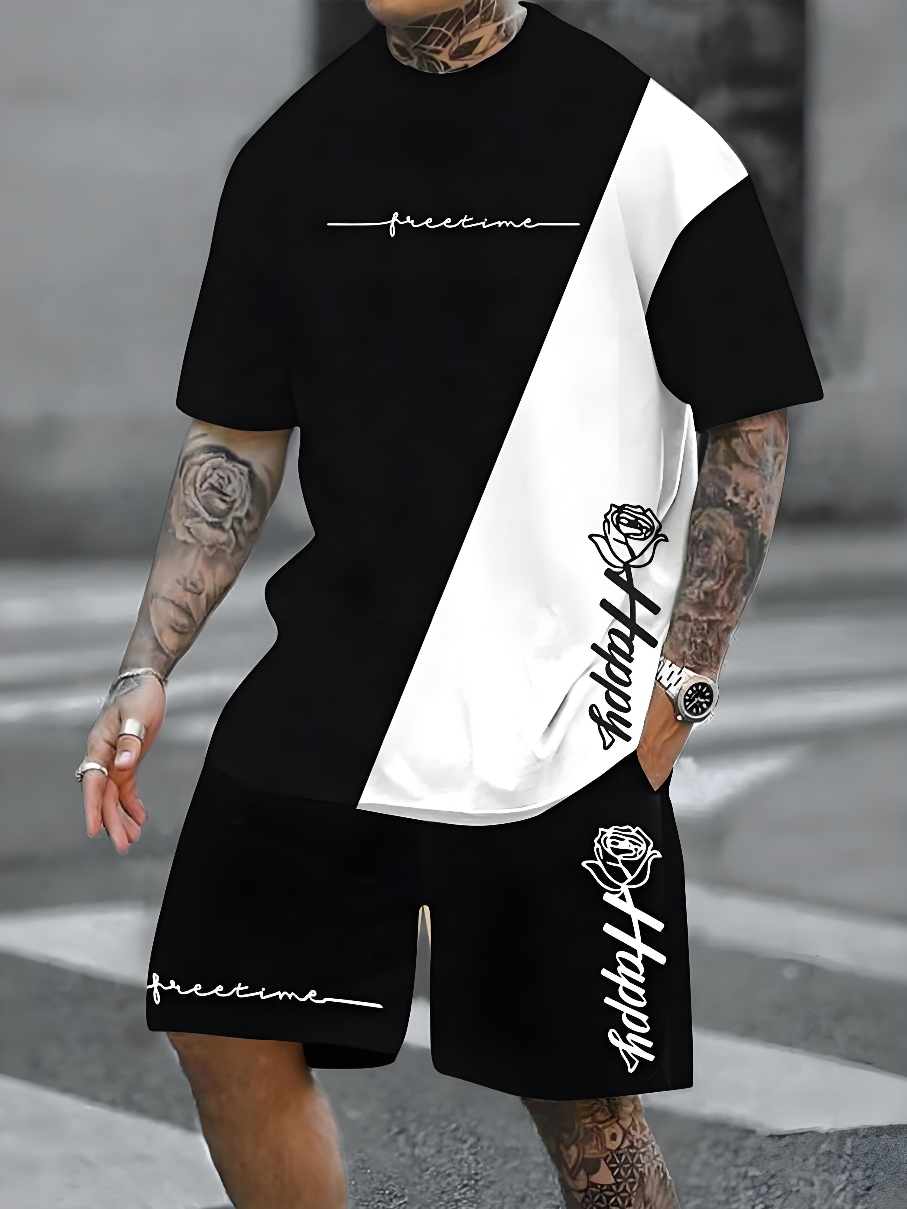 New Plus Size Men's T-shirt An - Street Fashion Style ulasan dan harga