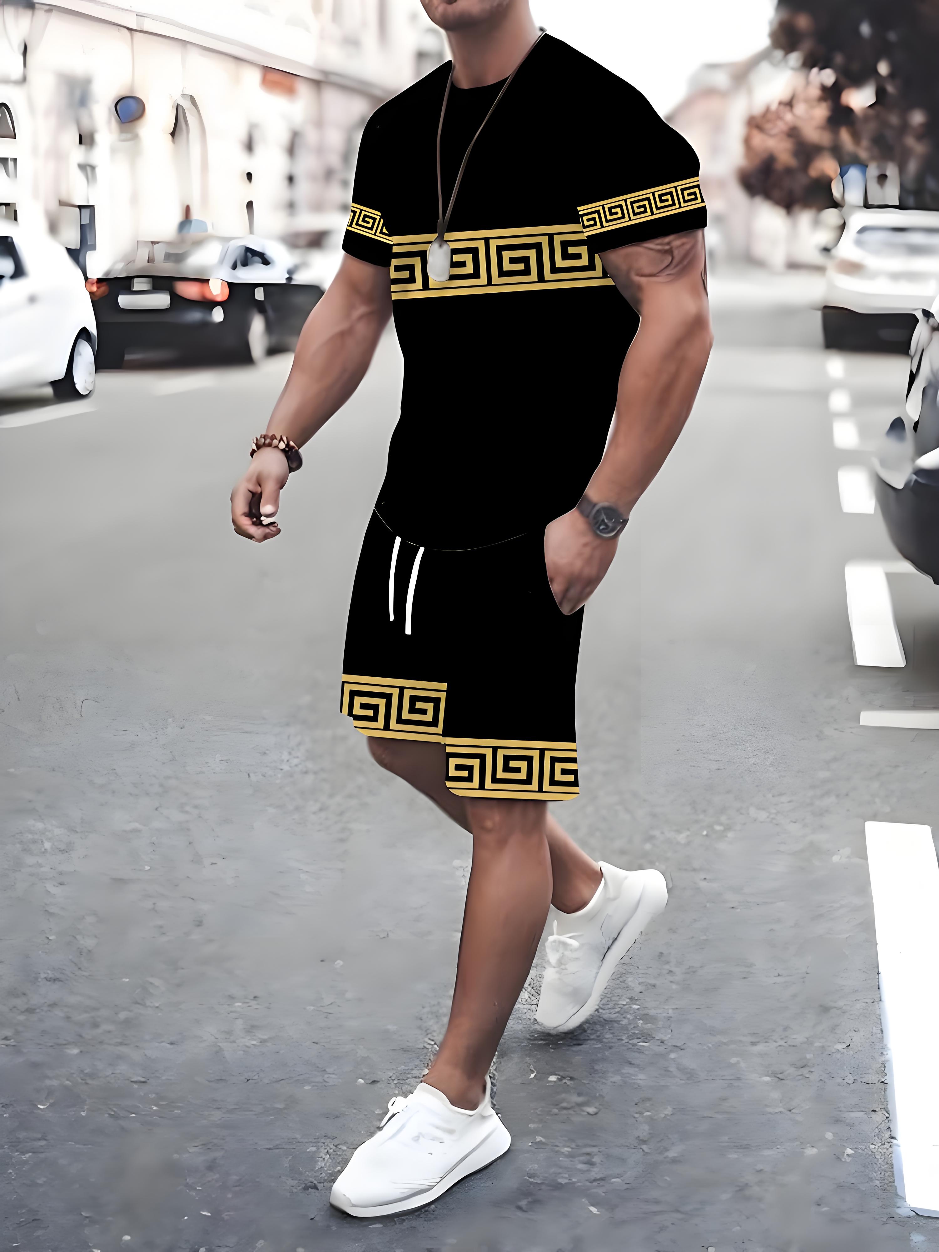 New Plus Size Men's T-shirt An - Street Fashion Style ulasan dan harga