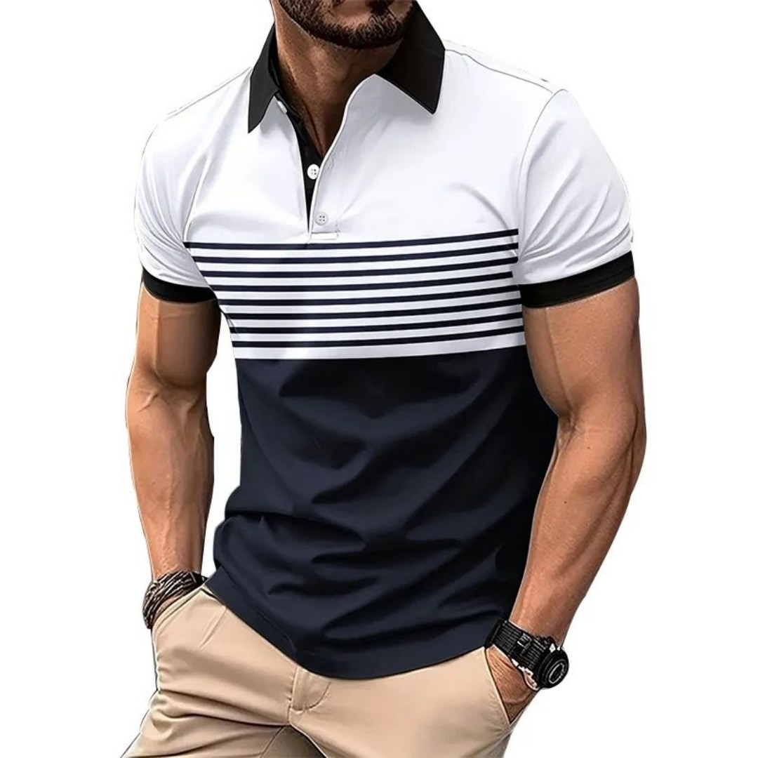 The 2025 summer new men's POLO - Street Fashion Men 2025 ulasan dan harga