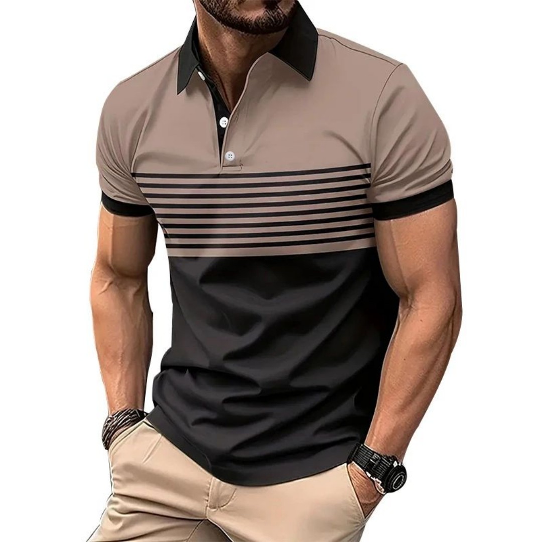 The 2025 summer new men's POLO - Street Fashion Men 2025 ulasan dan harga