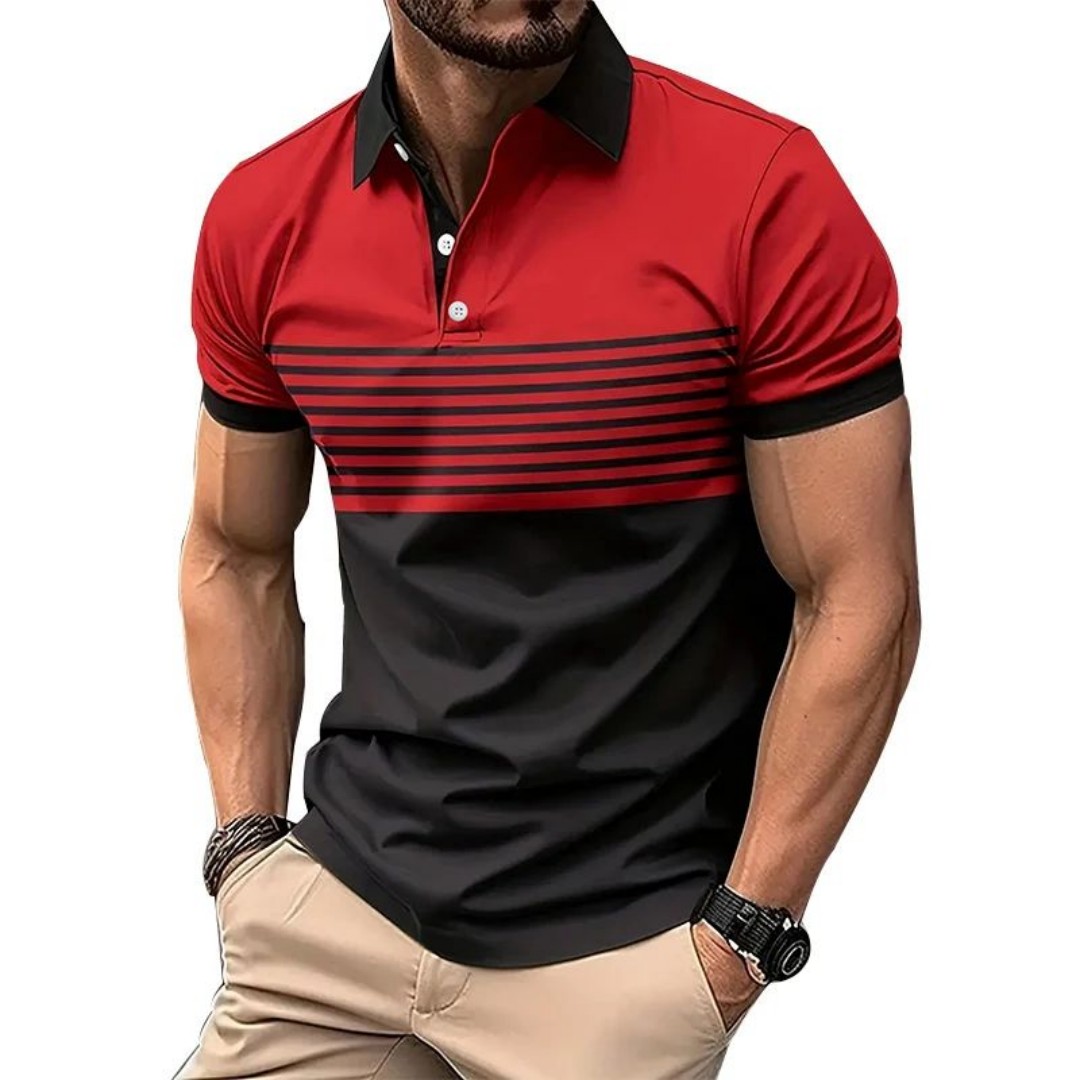 The 2025 summer new men's POLO - Street Fashion Men 2025 ulasan dan harga