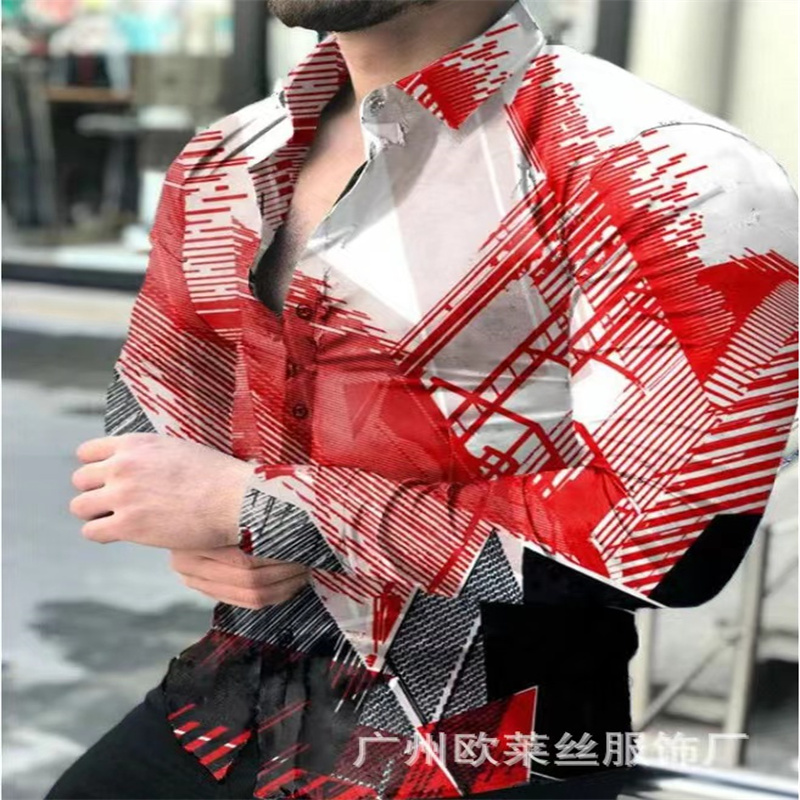 2023 new shirt top fashion men - Street Fashion Definition ulasan dan harga