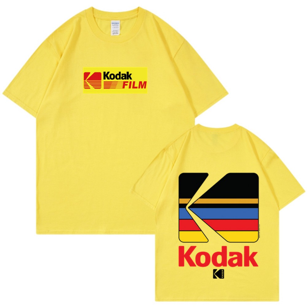 Kodak T-shirt, Korean style, r - Street Fashion Photographers ulasan dan harga