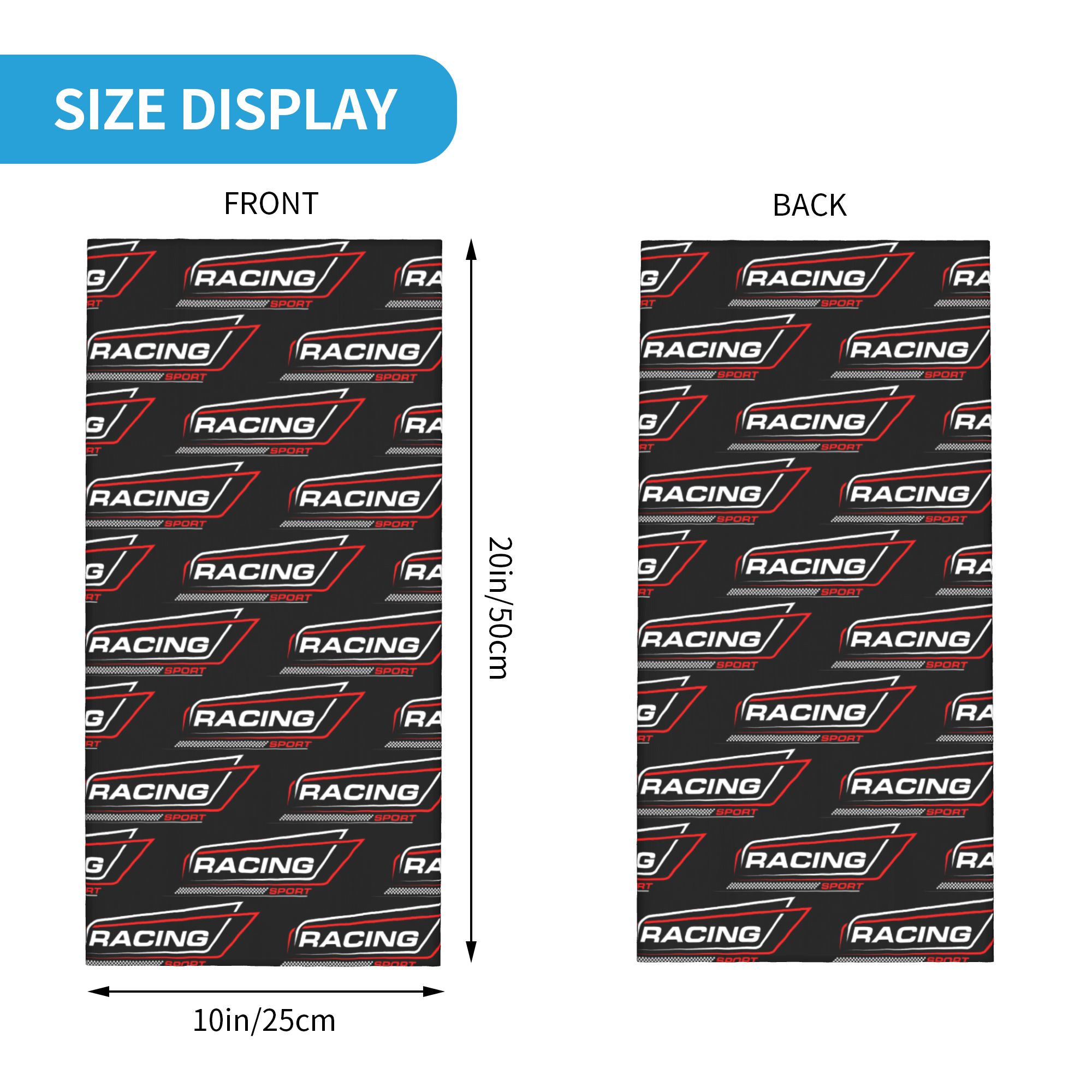 Custom Racing Speed Race Banda - Balaclava Face Mask ulasan dan harga
